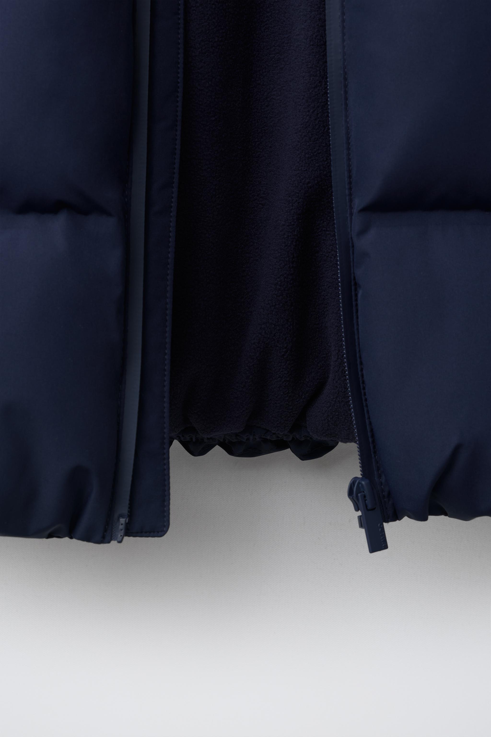 MANTEAU MATELASSÉ À CAPUCHE DÉPERLANT